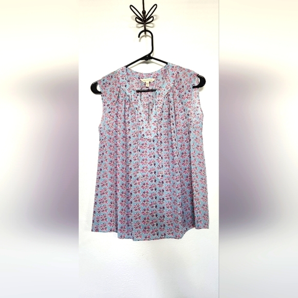 Rebecca Taylor Tops - Rebecca Taylor Floral Print Silk Blouse